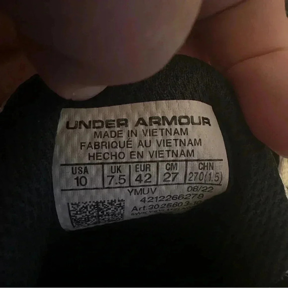 Under Armor Women’s Shoes UA Flow Breakthru 3 Size 10 Sneakers - Picture 6 of 7